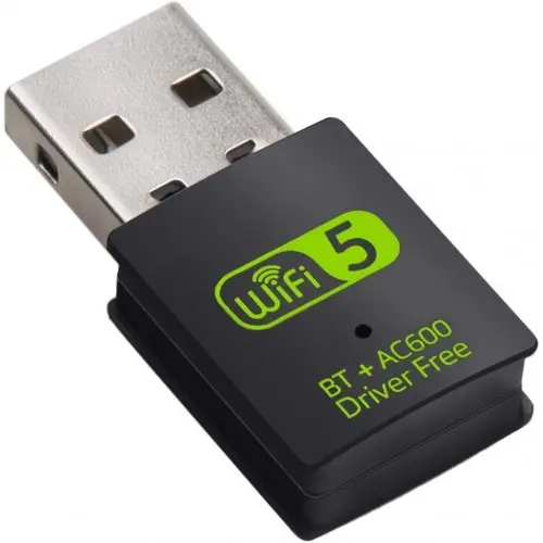 Adaptateur USB Mini WiFi Dual Band 600Mbps + Bluetooth 4.2