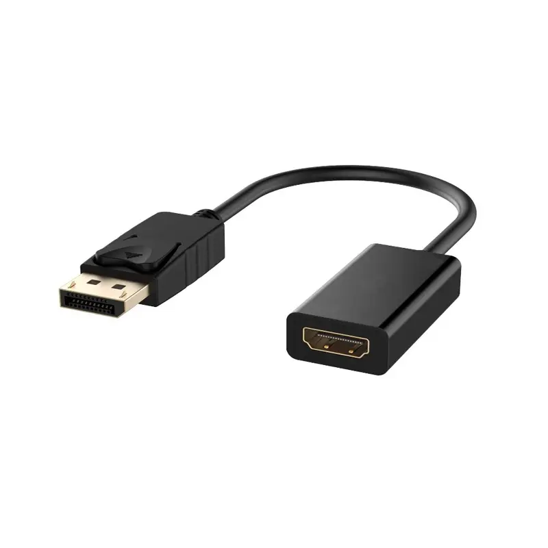 Adaptateur DisplayPort vers HDMI, mâle vers femelle, convertisseur Full HD 1080P