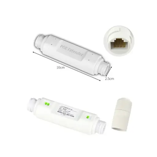 Prolongateur PoE extérieur booste 100 Mbps jusqu'à 250 mètres