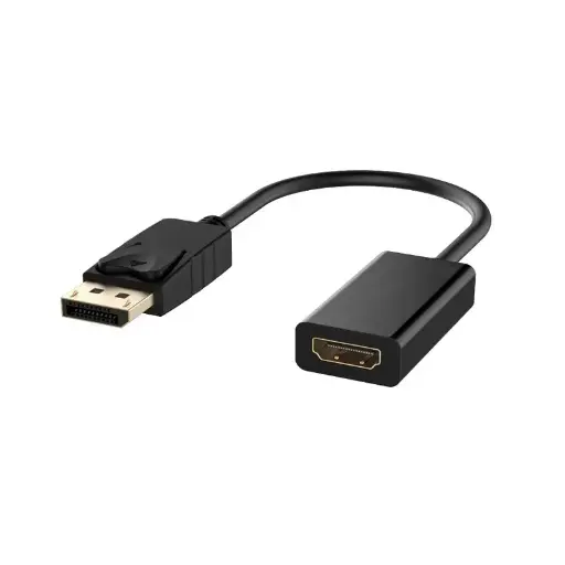 Adaptateur DisplayPort vers HDMI, mâle vers femelle, convertisseur Full HD 1080P